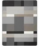 Biederlack Wohn- und Kuscheldecke 'Black Part' 150 x 200 cm Grau