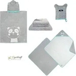 Dyckhoff Kinderfrottierserie 'Panda' Platin (Gr&ouml;&szlig;e: Handtuch 50 x 100 cm)