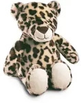 Biederlack Kuschelset Dream Team Leopard 'Cleo' 75 x 100 cm Braun - Beige