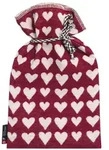 David Fussenegger W&auml;rmflasche Silvretta 'Herzen' 2L 21 x 38 cm Bordeaux - Rot