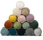 G&ouml;zze Cord Kissenrolle Anafi 40 x 20 cm - Mehrere Farben (Farbe: Wei&szlig;)