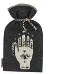 David Fussenegger W&auml;rmflasche Silvretta 'Hand' 2L 21 x 38 cm Anthrazit