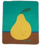 David Fussenegger Babydecke Juwel 'Birne' 70 x 90 cm Verde Mare