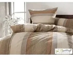 Dyckhoff Weichfrottier Bettw&auml;sche 'Kira' Beige (Farbe: Beige / Gr&ouml;&szlig;e: 155 x 220 cm