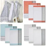 Dyckhoff Geschirrtuch 3er Set 'Home/Kitchen' 50 x 70 cm (Farbe: Grau)