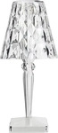 Kartell 09140B4, Kartell Battery Transparent Akku Tischleuchte, transparent