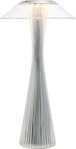 Kartell 09220XX, Kartell Space Akku Tischleuchte, Chrom