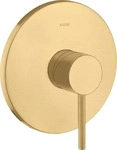 Axor Starck Einhebel-Brausemischer Unterputz mit Pingriff - Brushed Gold Optic -