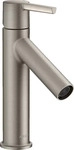 Axor Starck Einhebel-Waschtischmischer 100 mit Hebelgriff - Edelstahl Optic -