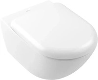 Villeroy & Boch Antao Tiefsp&uuml;l-WC sp&uuml;lrandlos 370 x 560 mm - Stone White mit