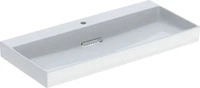 Geberit ONE Waschtisch mit Hahnloch ohne &Uuml;berlauf 1050 x 484 mm - Wei&szlig; / Wei&szlig;