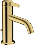 Axor One Einhebel-Waschtischmischer 70 mit Zugstangen-Ablaufgarnitur Ausladung 130 mm