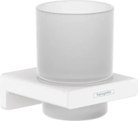 Hansgrohe AddStoris Zahnputzbecher - Mattwei&szlig; - 41749700