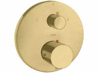 Axor Starck Thermostat Unterputz mit Ab- und Umsperrventil - Brushed Brass -...