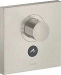 Axor ShowerSelect Thermostat Highflow eckig f&uuml;r 1 Verbraucher Unterputz - Edelstahl