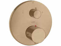 Axor Starck Thermostat Unterputz mit Ab- und Umsperrventil - Brushed Bronze -
