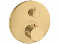 Axor Starck Thermostat Unterputz mit Ab- und Umsperrventil - Brushed Gold Optic...