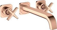 Axor Citterio E 3-Loch Waschtischarmatur Unterputz - Polished Red Gold -...