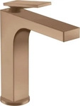 Axor Citterio Einhebel-Waschtischmischer 160 mit Hebelgriff - Brushed Red Gold -