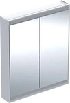 Geberit ONE Vorbau-Spiegelschrank 2 T&uuml;ren mit Beleuchtung 750 x 900 x 150 mm -...