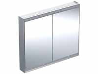 Geberit ONE Vorbau-Spiegelschrank 2 Türen mit Beleuchtung 1050 x 900 x 150 mm -