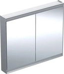 Geberit ONE Vorbau-Spiegelschrank 2 T&uuml;ren mit Beleuchtung 1050 x 900 x 150 mm -
