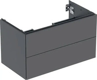 Geberit ONE Waschtischunterschrank mit 2 Schubladen 888 x 504 x 470 mm - Lava...