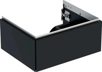 Geberit ONE Waschtischunterschrank mit 1 Schublade 592 x 266 x 470 mm - Schwarz...