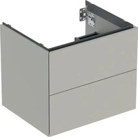 Geberit ONE Waschtischunterschrank mit 2 Schubladen 592 x 504 x 470 mm - Greige...