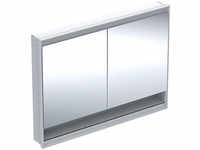 Geberit ONE Einbau-Spiegelschrank mit Nische 2 Türen mit Beleuchtung 1200 x 900 x