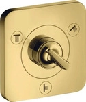 Axor Citterio E Ab- und Umstellventil Trio/Quattro Unterputz - Polished Gold...