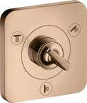Axor Citterio E Ab- und Umstellventil Trio/Quattro Unterputz - Polished Red...