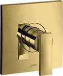 Axor Citterio Einhebel-Brausemischer Unterputz mit Hebelgriff - Polished Gold...