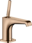 Axor Citterio E Einhebel-Waschtischmischer 90 mit Pingriff - Polished Red Gold -