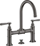 Axor Montreux 2-Griff Waschtischarmatur 220 mit Hebelgriff mit