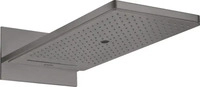 Axor Showersolutions Kopfbrause 580 3jet eckig Wandmontage Unterputz - Brushed Black
