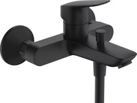 Hansgrohe Logis Einhebel-Wannenmischer Aufputz - Mattschwarz - 71400670