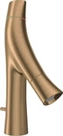 Axor Starck Organic 2-Griff Waschtischarmatur 80 mit Zugstangen-Ablaufgarnitur -