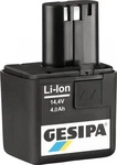 Gesipa Akku Li-Ion 4 Ah 14,4V f&uuml;r Nietger&auml;t und Blindnietmutternsetzger&auml;te -