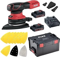 Flex ODE 2-100 18-EC/2.5 Set Akku-Deltaschleifer mit Drehzahlregelung 18 V 2 x 2,5 Ah