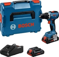 Bosch Professional Akku-Bohrschrauber Heavy Duty GSR 18V-65 mit 2x Akku ProCORE 4 Ah