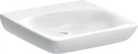 Geberit Renova Comfort Waschtisch ohne Hahnloch ohne &Uuml;berlauf 600 x 550 mm - Wei&szlig; -