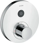Axor ShowerSelect Thermostat rund f&uuml;r 1 Verbraucher Unterputz - Edelstahl Optic -