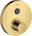 Axor ShowerSelect Thermostat rund f&uuml;r 1 Verbraucher Unterputz - Polished Gold Optic