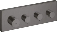 Axor Showersolutions Thermostatmodul f&uuml;r 3 Verbraucher Unterputz - Brushed...
