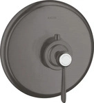 Axor Montreux Thermostat HighFlow Unterputz mit Hebelgriff - Brushed Black Chrome -