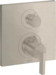 Axor Citterio Thermostat mit Absperrventil Unterputz mit Hebelgriff - Brushed...