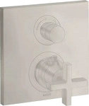 Axor Citterio Thermostat mit Ab- und Umstellventil Unterputz mit Kreuzgriff -