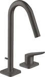 Axor Citterio M 2-Loch Waschtischarmatur 160 mit Zugstangen-Ablaufgarnitur - Brushed