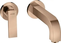 Axor Citterio Einhebel-Waschtischmischer mit Hebelgriff Unterputz - Polished...